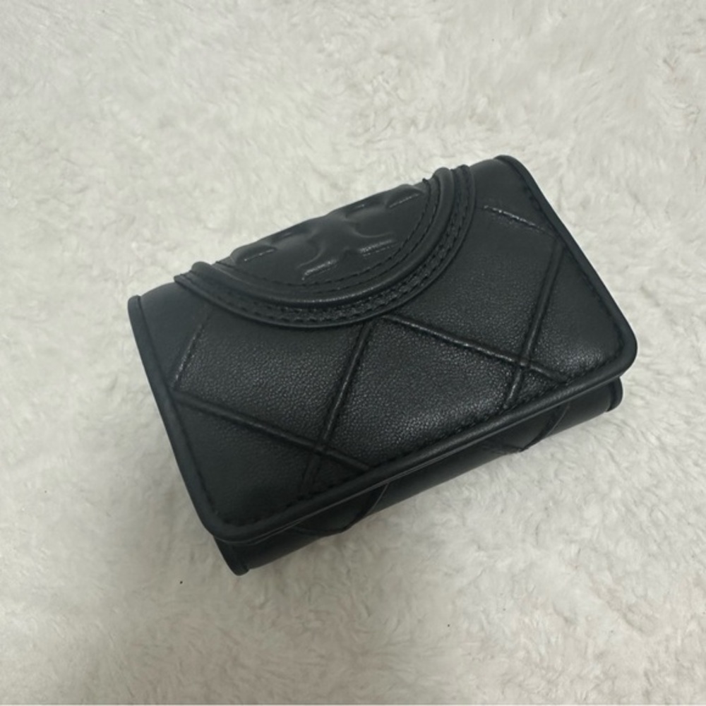 New Tory Burch SMALL FLEMING SOFT FLAP WALLET